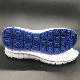 Colorful Waterproof Sport Shoe Sole by PU Material-Blue