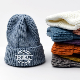  Beanie Hats Custom Embroidery Logo Designer Color Unisex Fisherman Chunky Thick Warm Winter Knitted Toque Manufacturer