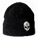 Fashion Unisex Men Women Classical Skull Embroidery Print Custom Warm Plain Knit Beanie Hat