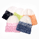  Winter Casual Warm Beanie Hats for Women Two-Color Knitted Fur Skull Hat