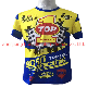  China T-Shirt Factory OEM Custom Full Over Print Football Fan T-Shirt Soccer Jersey Shirts