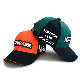  High Quality Soprt Cap Combined Color Fashion Golf Cap Cotton 6 Panels Baseball Hats Custom Logo Patch Baseball Cap