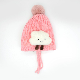  Cute Baby Winter Hat Soft Skin-Friendly Beanie Hat with Ball