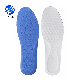  Unisex BSCI Factory Elastic Shock Absorbing Sport Leather Insoles for Sport
