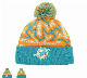 Beanie Cap with Dobby & Enimal Embroidery Beanie Hat