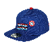  Blue Kid Snapback Cap 6 Panel Hat with Printing Brim Logo