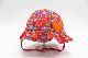  Heart Print Cotton Jersey Fishing Sun Hat