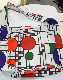  Foldable Printed Tote Bag with a Small Pouch to Hold