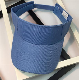 Cotton Twill Blank Sun Protection Tennis Golf Visor Cap