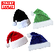  Cheap Fast Delivery Printed Felt Santa Hats Decorations Xmas Hats for Unisex