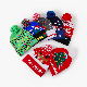  Christmas Fashion Acrylic Knitted Jacquard Football Beanie Hat with LED Lights