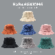  Heavy Winter Plush Fabric Samples Cheap Woman Bucket Hat Fisherman Cap