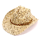 Cowboy Crochet Bucket Hat for Women Straw Hat