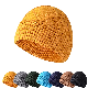  Wholesale Custom Logo Fold Knitted Hats Warm Beanie Men′ S Crochet Winter Hat