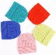  Kid-Children Customized Solid Color Squard Rib Knitting Stretch Knitted Hat