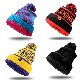  Cute Cat Ear Knitting Beanie Hat Wool Warm Thermal Winter Women Hats