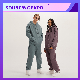 Wholesale Custom Tracksuits Fleece Hoodie Unisex Two Piece Sets Solid Thickening Long Sleeve Trousers Suits Autumn Winter Warm Wear