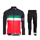  Men Long Sleeve Suit Thermal Warm Bicycle Shirt Highway Mountain Cycling Wear