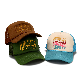  Classic Adjustable Plain Foam Trucker Hat Blackanel Blank Polyester Trucker Hat