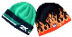 Custom Winter Acrylic Knitted Hat Embroidery Jacquard Logo Warm Knit Beanie Cap