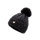 Lady Smile Face Knitted Warm Outdoor Sport Ski POM Hat