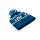  Lady′s Fashion Acrylic Crochet Knit Pattern Jacquard Beanie Hat