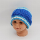  Knitted Child Winter Hat with Stripe Walf Checks Knitting Way