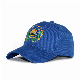  100% Cotton Acrylic Embroidered Men′s Unisex Women′s Adults Wholesale Letter Trucker Cap