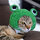  Pet Hat Pet Crochet Hat Pet Cute Frog Hat Cat Knit Cap Cat Costume Hat Esg16269