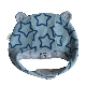 Double Layer 100%Polyester Polar Fleece Winter Baby Hats