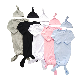  Baby Sleeping Bag Sack Set 100% Combed Organic Cotton Baby Gown Mermaid Style Baby Sleeping Bag with Knot Hat