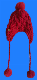 Knit Winter Warm Hand Crochet Cap with Crown and Trims