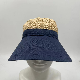  Crochet Crown Cotton Brim Sun Packable Traveling Visor Hat Cap
