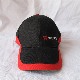  Zp020 Black and Red Color Men Baseball Cap for Promotion