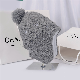  Comfortable Winter Warm Earflap Knitted POM POM Hat with Cotton Lining