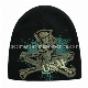Acrylic Print Embroidery Warm Sport Ski Knitted Beanie (TRK003B) manufacturer