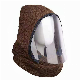  Amz Hot Selling PVC Infectious Droplets Protective Woven Scarf Hat OEM Factory Direct Selling