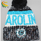  Fashionable Gray Plain Knitted/Embroidery Logo Beanie/Winter Knitted Hat