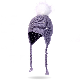  New Design Children Hat Baby Twist Braid Ear Cap Autumn Winter Knitted Hats for Winter