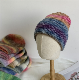  Customized Lady′s Gradient Winter Promotion Beanie Hats Women Fashion Girls Knitting Hat