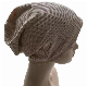  Hot Sale Emf Shielding Silver Fiber Fabric Slouch Beanies for Radiation Blocking