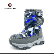  Kids High Top Winter Rain Shoes Warm Plush Lining Snow Boots Ex-23h8119