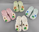  EVA Injection Lady Shoes Upper with Flower Women Sandal