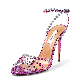  Women′s Sandals New Arrival Sexy Luxury Rhinestone Heels for Women Bridal Shoes