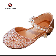  Girls Fashion Dress Party Lovely Pearl Upper Close Toe Sandal Shoes Ex-23s5094