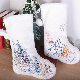 Christmas Tree Holiday Children′s Snowflake Gift Socks