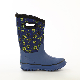 Kids Neoprene Tiger Printing Rubber Rain Boots manufacturer