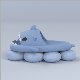  3D Shark EVA Sandals Summer Parent-Child Non-Slip Soft Bottom 02