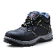  High Cut Ankle Protective Leather Work Safety Shoes for Winter Cold Weather with Warm Cotton Lining
