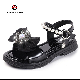  Girls Kids Summer Cross-Border Fashion Design Flat Pearl Sandals Ex-23s5098